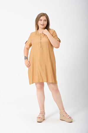 Büyük Beden Yazlık Elbise