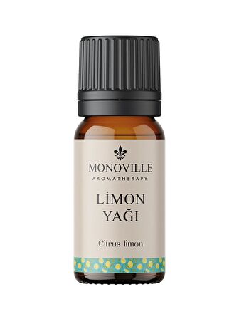 Limon Uçucu Yağı 10 ml %100 Saf ve Doğal (Lemon Essantial Oil)
