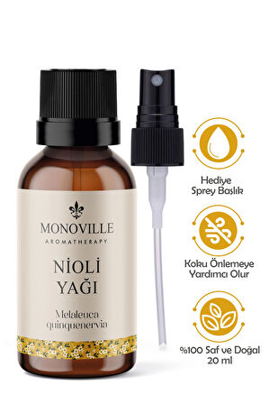 Nioli Uçucu Yağı 20 ml %100 Saf Ve Doğal ( Niaouli Essential Oil )