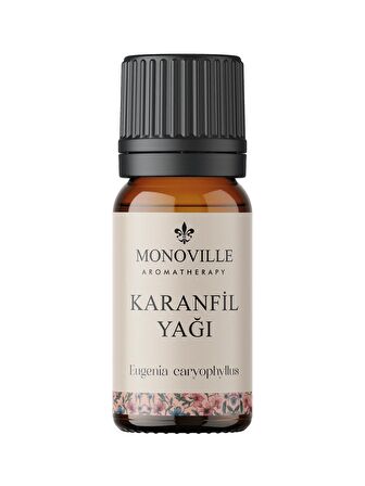 Karanfil Uçucu Yağı 10 ml %100 Saf ve Doğal (Clove Bud Essantial Oil)