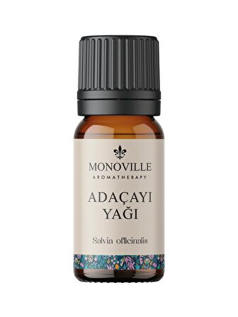 Adaçayı Uçucu Yağı 10 ml %100 Saf ve Doğal (Sage Essantial Oil)