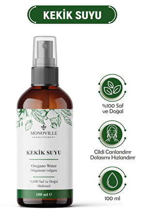 Kekik Suyu Cilt Ve Saç Toniği 100 ml (Oregano Water)