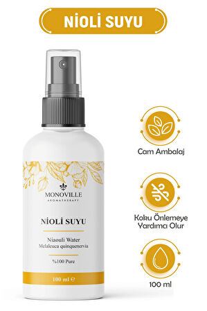 Nioli Suyu Cilt Toniği Ve Çamaşır Spreyi 100 ml ( Niaouli Water )