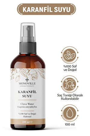 Karanfil Suyu Canlandırıcı Cilt Toniği 100 ml (Clove Water)