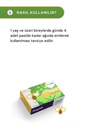 HERBasist Propolis 24 Pastil 3'lü Paket