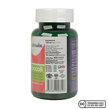 Herbasist Broccoli 60 Kapsül - AROMASIZ