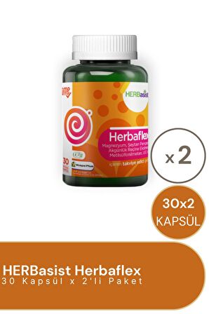 HERBasist Herbaflex 30 Kapsül 2'li Paket