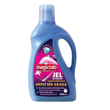 Magıctab H1A  Bulasık Mak.Jelı 1000Ml