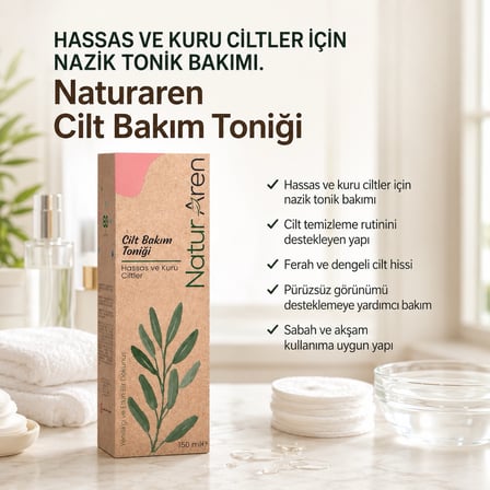 Hassas Ciltler İçin Tonik 150 ML