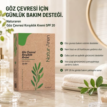 Göz Çevresi Kırışıklık Kremi 20 SPF 15 ML