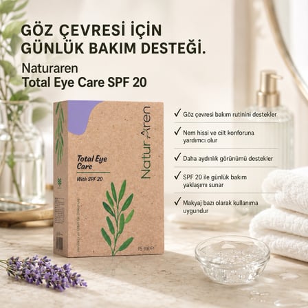 Göz Çevresi Bakım Kremi 20 SPF 15 ML