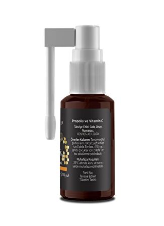 Voop Propolis + C Vitamini Sprey-Damla 20 ml