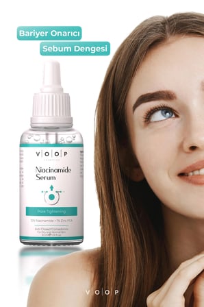 Voop Niacinamide Yaşlanma Karşıtı Hyalüronik Asit 30 Yaş + Gece-Gündüz Göz Serumu 30 ml 