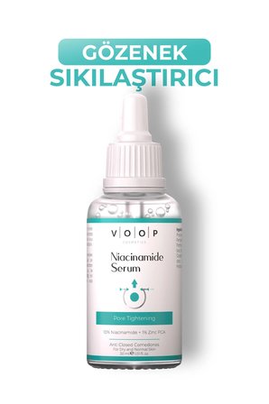 Voop Niacinamide Yaşlanma Karşıtı Hyalüronik Asit 30 Yaş + Gece-Gündüz Göz Serumu 30 ml 
