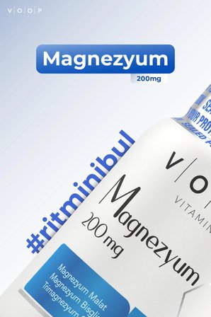 Voop Magnezyum 200 mg 30 Tablet