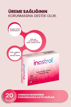 İnostrol 20 Vegan Kapsül