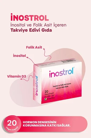 İnostrol 20 Vegan Kapsül