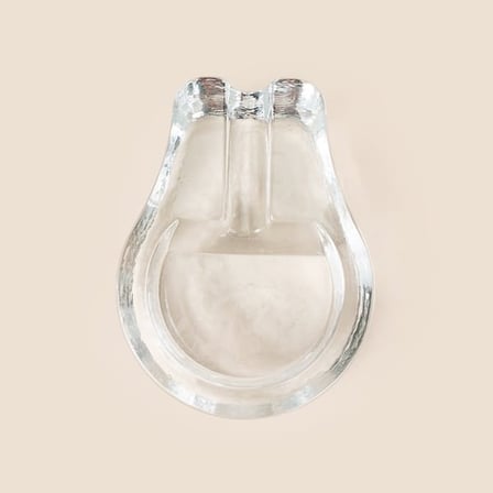 Alegre Glass Angelo Puro Küllük - Şeffaf - 15x11 cm