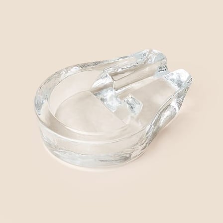 Alegre Glass Angelo Puro Küllük - Şeffaf - 15x11 cm