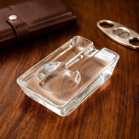 Alegre Glass Bore Puro Küllük - Şeffaf - 17x10 cm