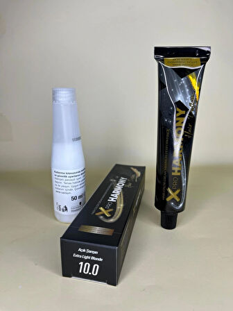 Xpro Harmony 10,0 Açık Sarışın 60 ML Saç Boyası 