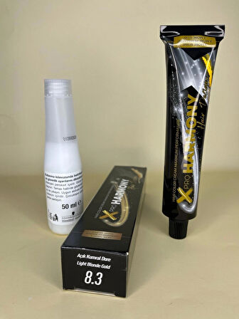 Xpro Harmony 8,3 Açık Kumral Dore 60 ML Saç Boyası