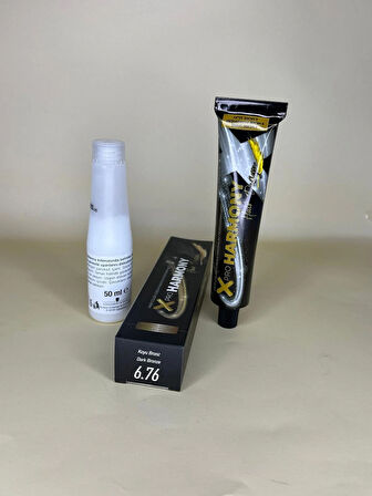Xpro Harmony 6.76 Koyu Bronz 60 ML Saç Boyası