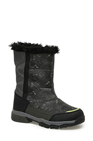 Kinetix Tormen 2 PR İçi Kürklü Fermuarlı Çocuk Bot HAKİ