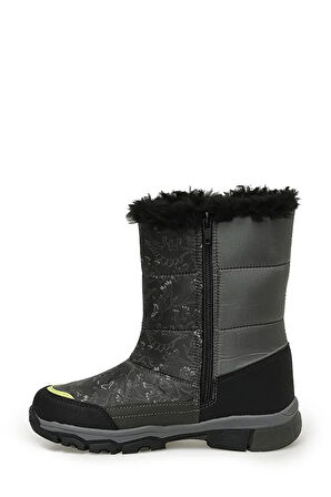 Kinetix Tormen 2 PR İçi Kürklü Fermuarlı Çocuk Bot HAKİ