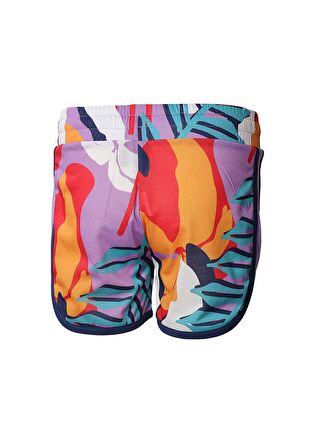 Hummel 931408-2102   Regular Fit Baskılı Mor Kız Çocuk Şort
