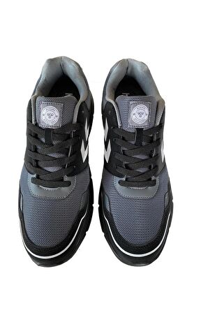 900115-2042 Hummel Orka Erkek Spor Ayakkabı BLACK/BLACK