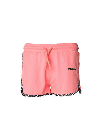 Hummel Pembe Kız Çocuk Kısa Regular Fit Baskılı Şort 931643-2224 HMLMISHA SHORTS