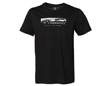 Hummel Hmljeffrey Tshirt Erkek Günlük Tişört 911730-2001 Siyah