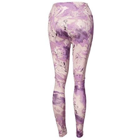 Hummel Mette Kadın Mor Desenli Tayt 931772-3607