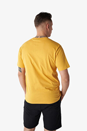 Hummel Hmldivide Ss Erkek Sarı T-Shirt 911794-2523