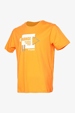 Hummel Hmlseverus Erkek Turuncu T-Shirt 911857-2522