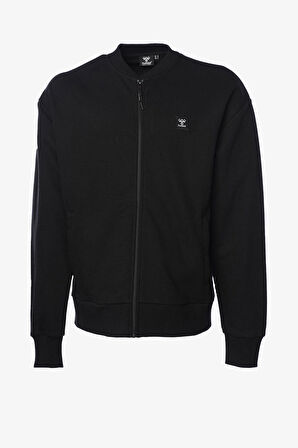 Hummel Hmlnick Bomber Zip Erkek Siyah Eşofman Üstü 921809-2001