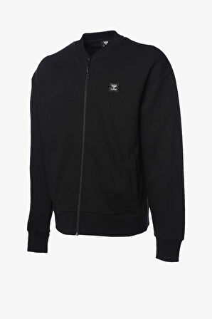 Hummel Hmlnick Bomber Zip Erkek Siyah Eşofman Üstü 921809-2001