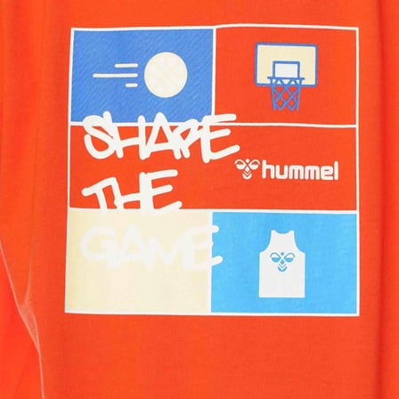 Hummel GORM OVERSIZE ÇOCUK KISA KOLLU TİŞÖRT