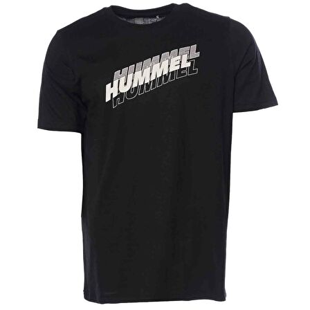 Hummel GRAPHIC TRIPLE LOGO TEE KISA KOLLU TİŞÖRT