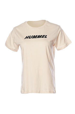 Hummel Tshırt Elemental Logo Kadın Bej 912016-9820 