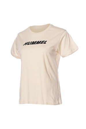 Hummel Tshırt Elemental Logo Kadın Bej 912016-9820 