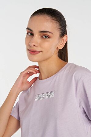 Hummel T-TE GRAPHIC LOGO LAYER TEE KISA KOLLU TİŞÖRT