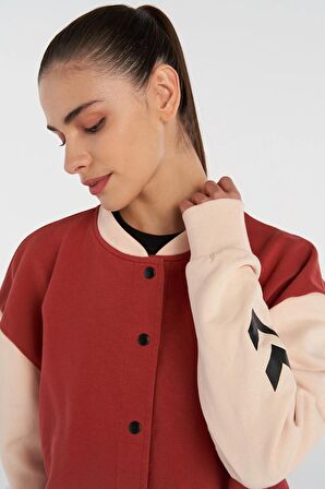 Hummel TELMA BOMBER FERMUARLI SWEATSHIRT