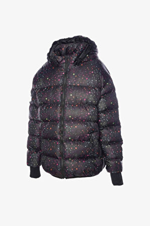 Hummel Hmllura Zip Çocuk Siyah Mont 940243-2001