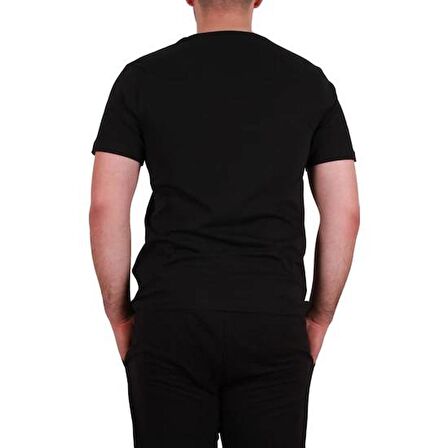 922217-2001 Hummel Hmlsenes  Erkek T-Shirt BLACK