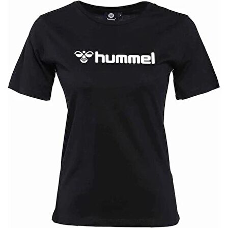 912031-2001 Hummel Hmlnesle  S/S Kadın T-Shirt BLACK