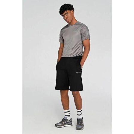 932095-2001 Hummel Hmlmesen Short Erkek Şort BLACK