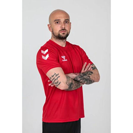 HUMMEL HMLOREGON TRANING T-SHIRT S/S ERKEK KISA KOL T-SHIRT