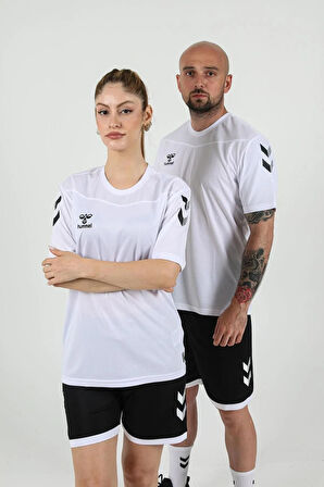 Unisex Hummel Oregon Antreman T-Shirt - Beyaz | M